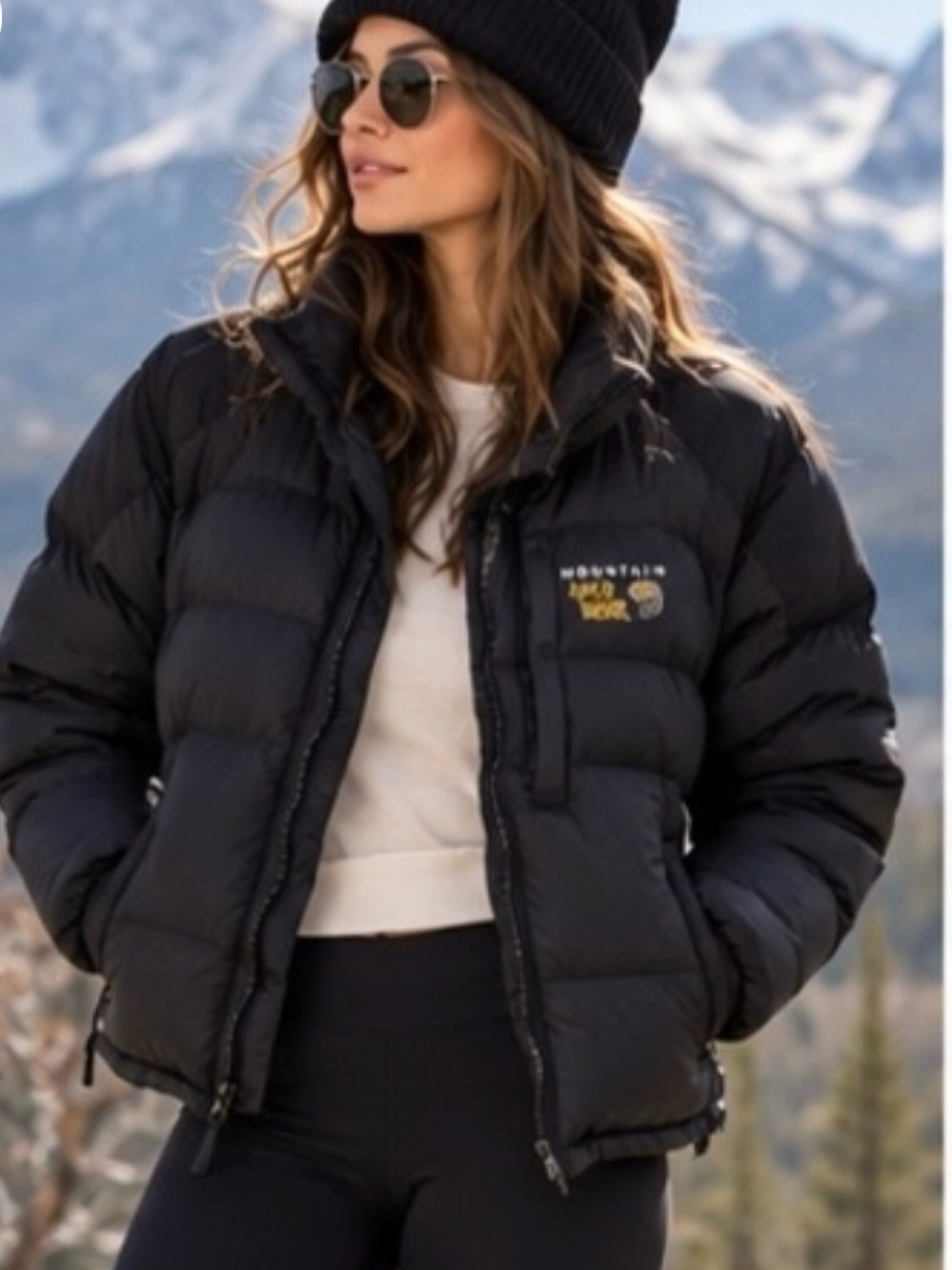 Mountain hardware down Jacket Women’s small
